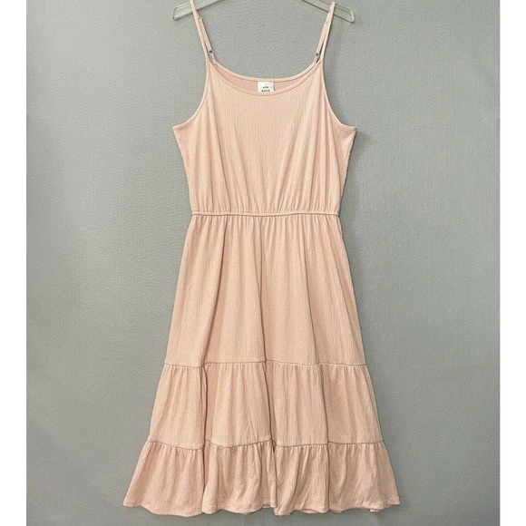 Knox Rose Dresses & Skirts - Knox Rose Sleeveless Tiered Pink Summer Dress